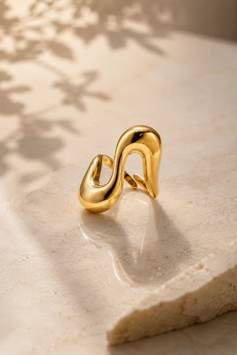 Anello ondulato