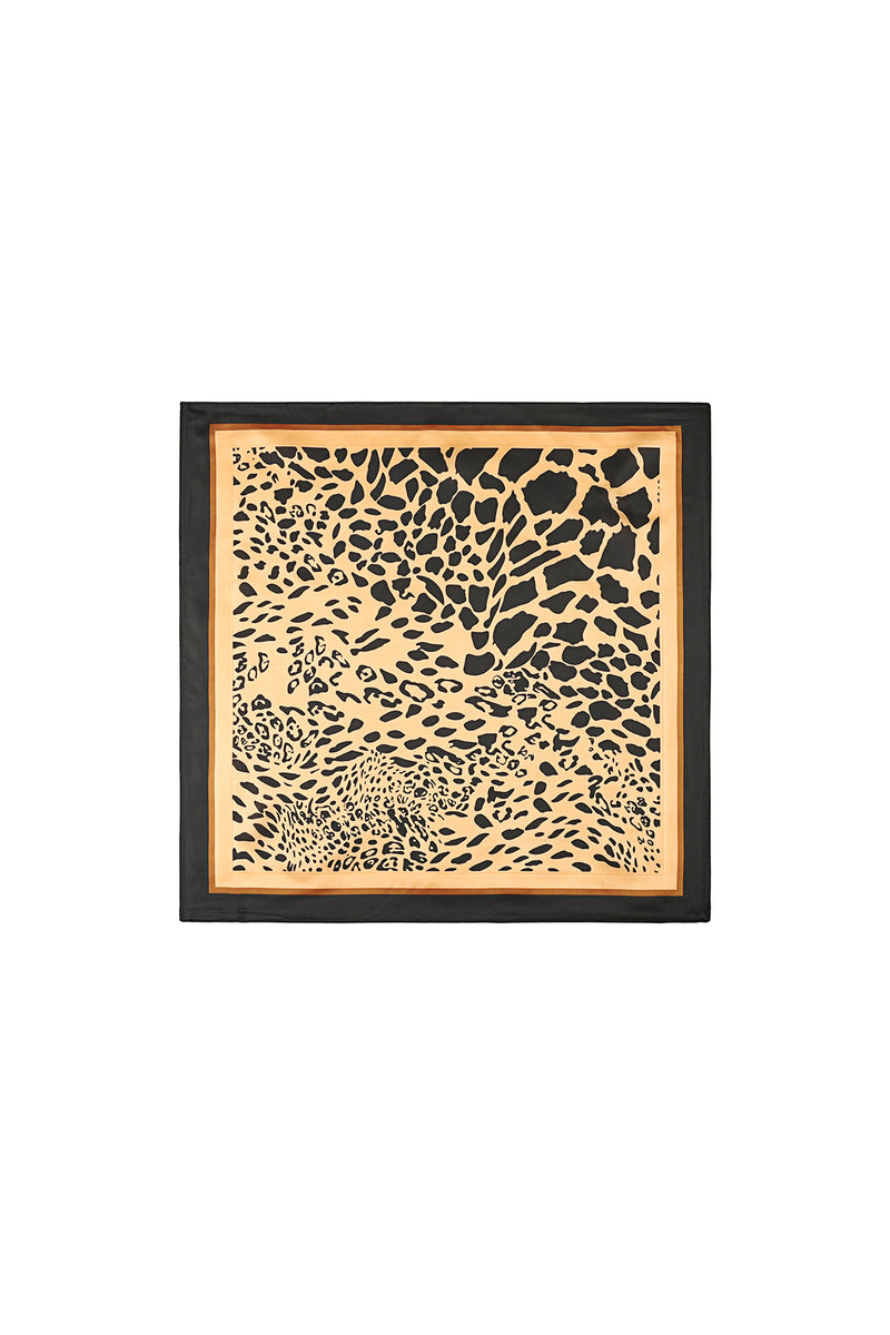 Sciarpe estive con stampa animalier, casual, in poliestere, accessori per tutti i giorni