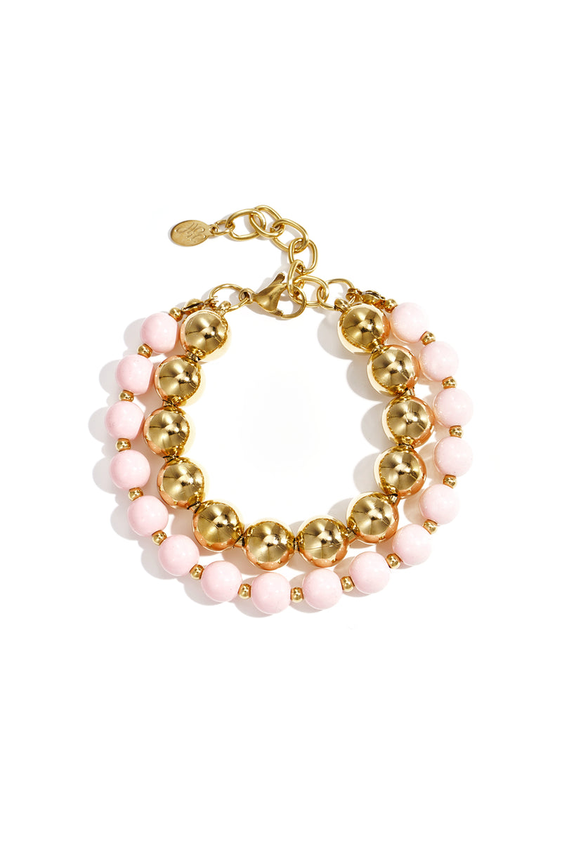 Braccialetti di perline collegate
