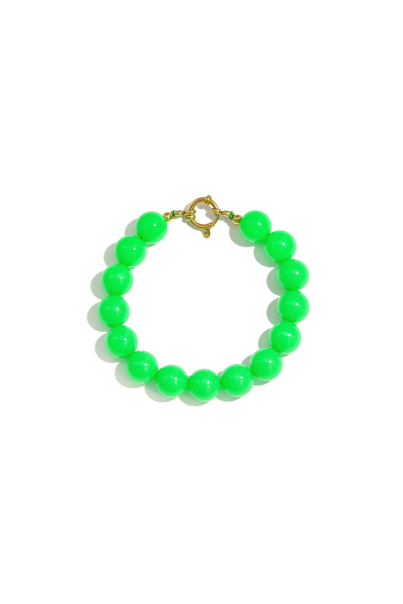 Collana con perle medie e chiusura frontale-12mm