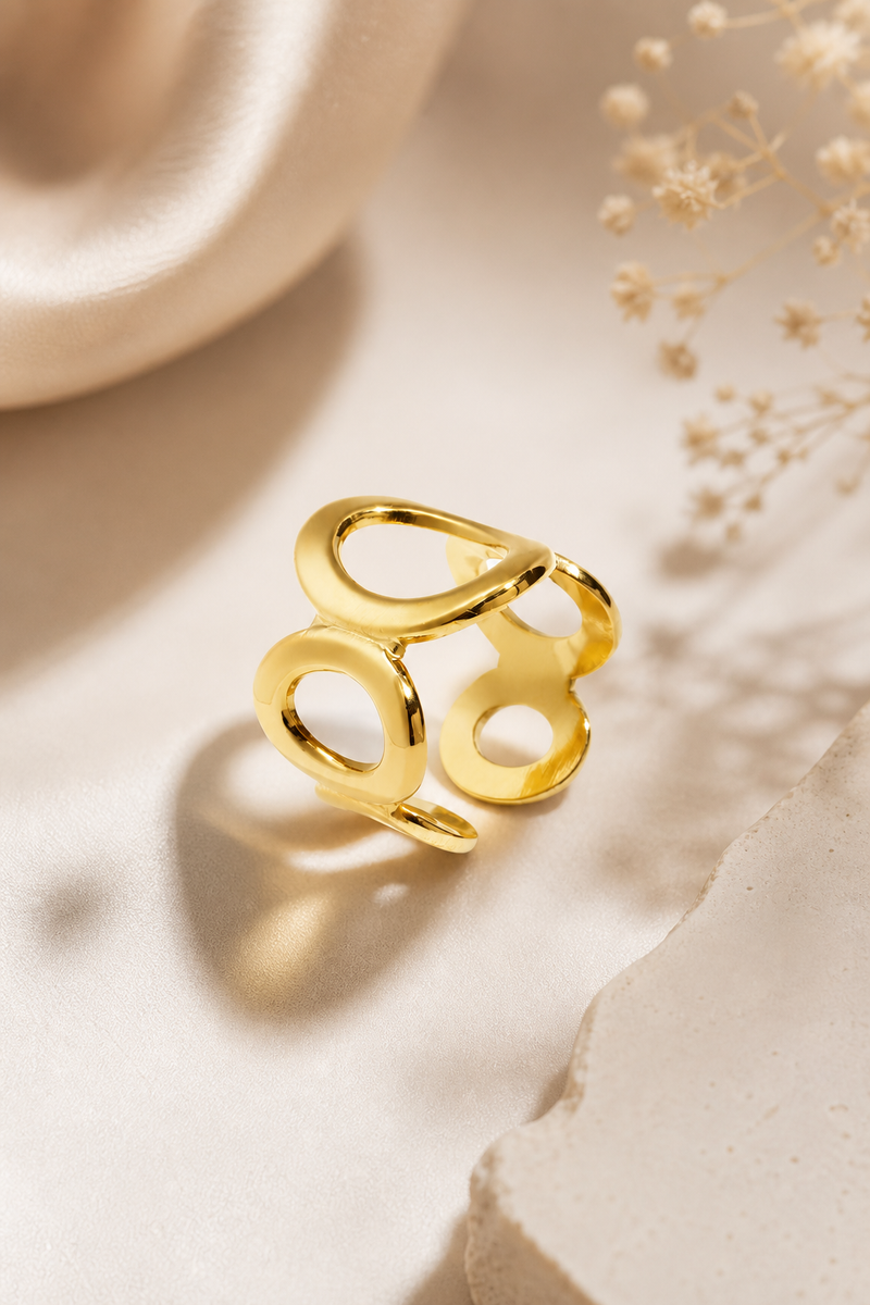 Anello a cerchio aperto