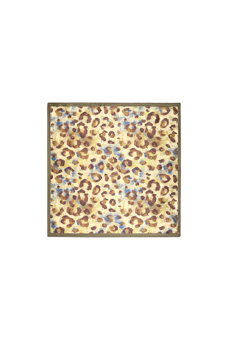 Sciarpe estive con stampa animalier, classiche in poliestere, accessori per tutti i giorni