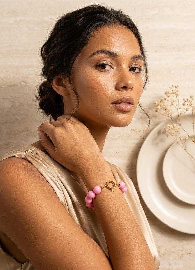 Bracciale con perle
